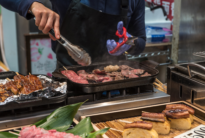 Kuromon market Osaka