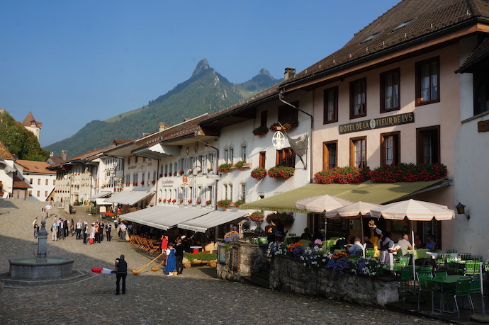 Gruyères center