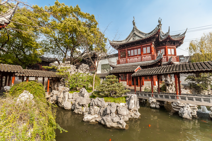 pavilions of the Yuyuan Garden