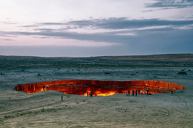 Turkmenistan Darbaza Gas Crater