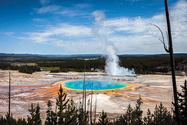 American Grand Prismatic Hot Springs