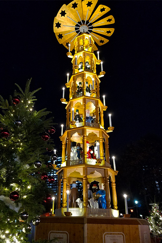 도쿄 히비야공원 크리스마스 마켓