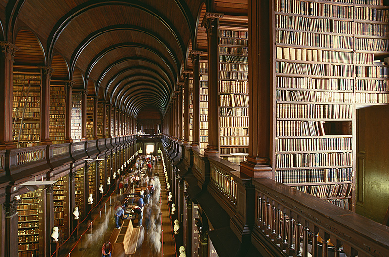 아름다운 도서관 - 더블린 트리니티대학 롱룸