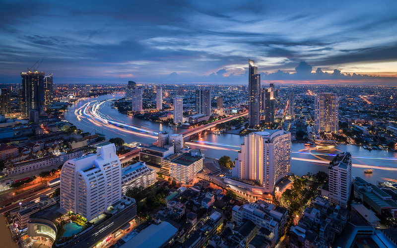 방콕 야경