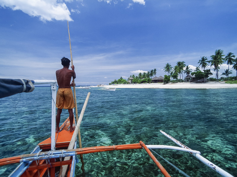 인기 급상승한 필리핀 보홀의 바다