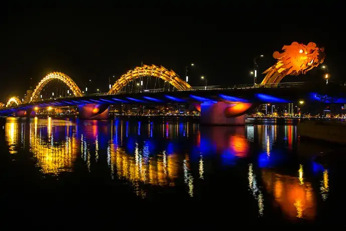 Dragon River Bridge in Da Nang