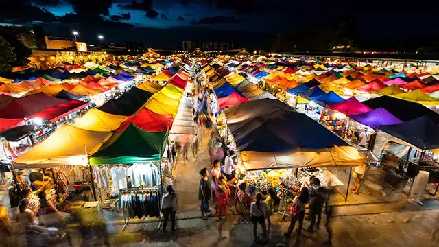 Night Market in Bangkok