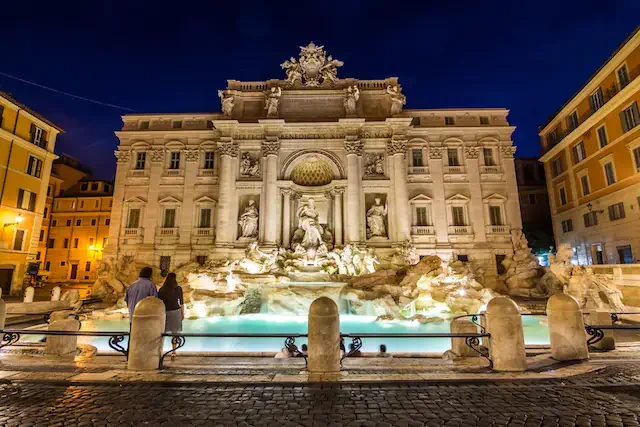 fontana di trevi in rome