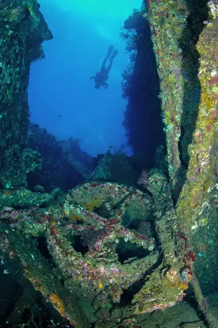 Liberty wreck detail