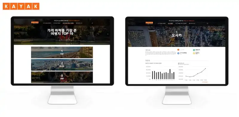 2018 여행 가이드 메인 페이지