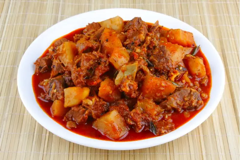 인도 빈달루 커리