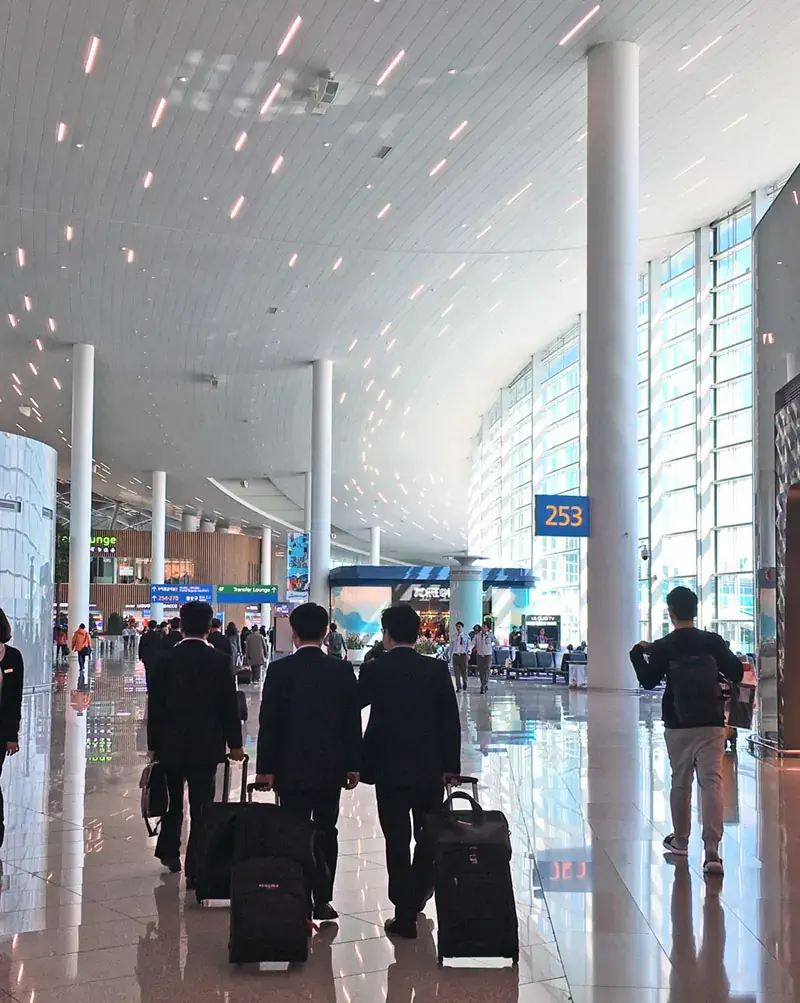 인천국제공항 제2터미널 출국장