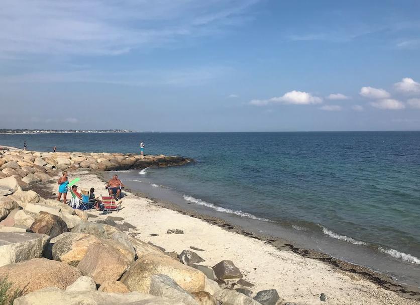 해변 사진