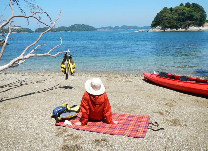 해변 사진