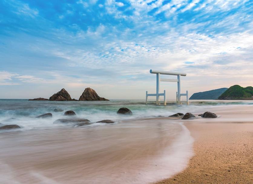 해변 사진
